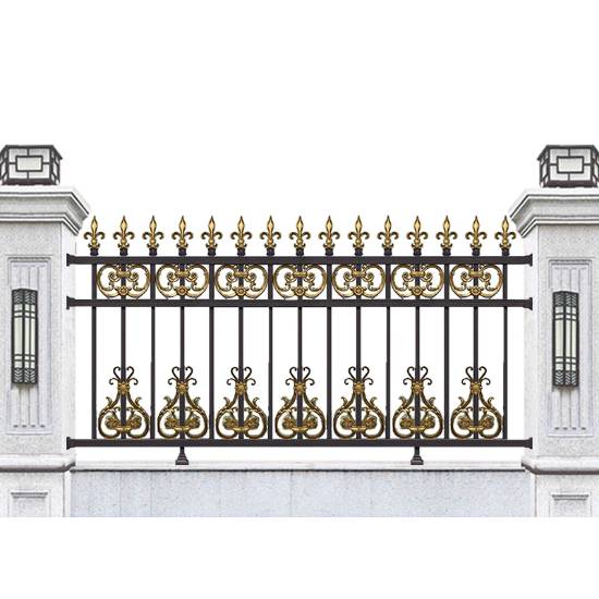 Picture of Aluminium Alloy Boundary Wall Railing, Outdoor Garden Fence, Chinese Style Villa Courtyard Fence
