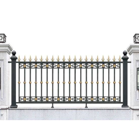 Picture of Dunzhi Aluminium Alloy Fence for Villa Courtyard, Boundary Wall Railing, Outdoor Garden Fencing