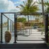Picture of Zinc Steel Rooftop Railing, Villa Courtyard Fence, Aluminium Boundary Wall Railing, Outdoor Garden Fence