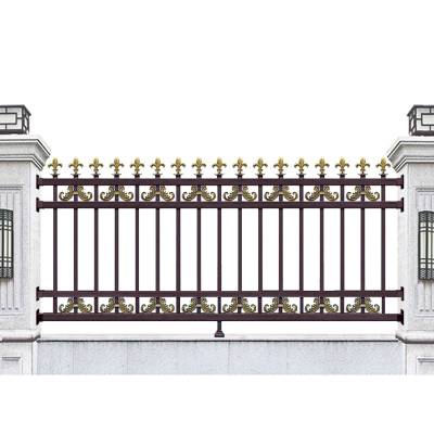 Aluminium Alloy Boundary Wall Fence, Premium Outdoor Villa Garden Aluminium Fencing, European Style
