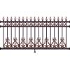 Picture of Aluminium and Zinc Steel Villa Boundary Fence, Courtyard Fencing, Outdoor Aluminium Alloy Balcony Railing