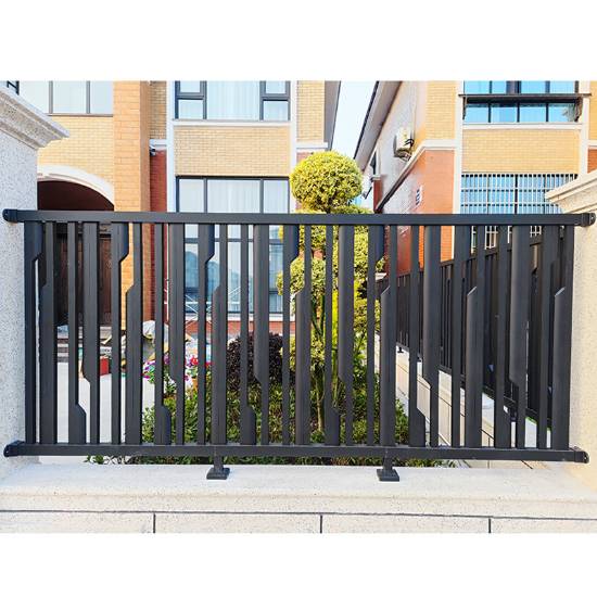 Picture of Aluminium Alloy Rooftop Railing, Wrought Iron, Zinc Steel and Stainless Steel Stair Handrail, Villa Outdoor Fence
