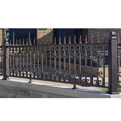 Aluminium Fence for Villa Courtyard Wall, Outdoor Guard Rail, Stair Handrail, Aluminium Alloy Balustrade