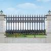 Picture of Aluminium Alloy Fence for Villa Courtyard, Estate Boundary Wall Railing, Garden Iron Style Guard Rail
