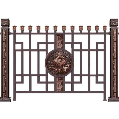 Aluminium Alloy Fence Railing for Villa Courtyard Boundary, Balcony and Garden Guard Rail