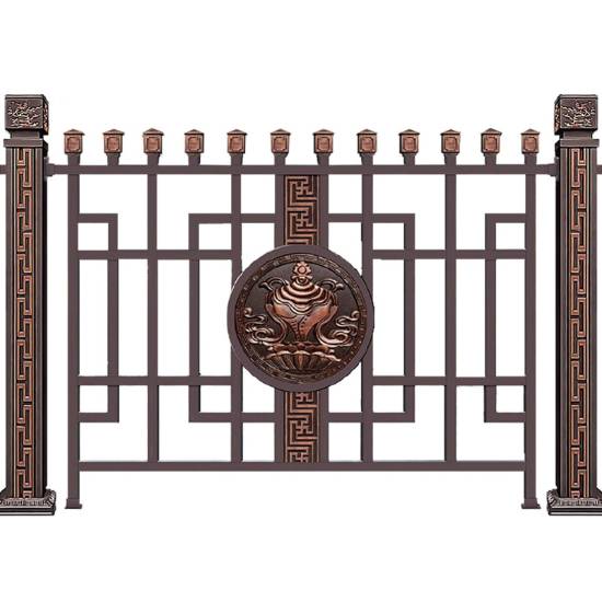 Picture of Aluminium Alloy Fence Railing for Villa Courtyard Boundary, Balcony and Garden Guard Rail