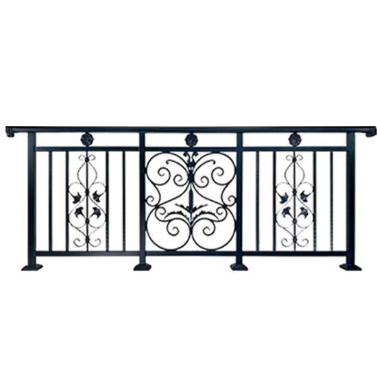 Picture of Zinc Steel Rooftop Railing, Villa Courtyard Fence, Aluminium Boundary Wall Railing, Outdoor Garden Iron Fence