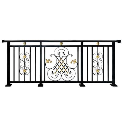 Zinc Steel Rooftop Railing, Villa Courtyard Fence, Aluminium Boundary Wall Railing, Outdoor Garden Iron Fence