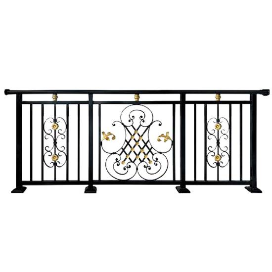 Picture of Zinc Steel Rooftop Railing, Villa Courtyard Fence, Aluminium Boundary Wall Railing, Outdoor Garden Iron Fence