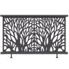 Picture of Chinese Style Minimalist Aluminium Alloy Balcony Railing, Premium Villa Outdoor Courtyard Aluminium Fence