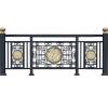 Picture of Rooftop Balcony Railing, Outdoor Aluminium Alloy Fence for Villa Courtyard, Rooftop Terrace Balustrade
