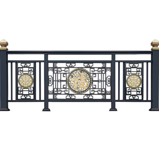 Picture of Rooftop Balcony Railing, Outdoor Aluminium Alloy Fence for Villa Courtyard, Rooftop Terrace Balustrade