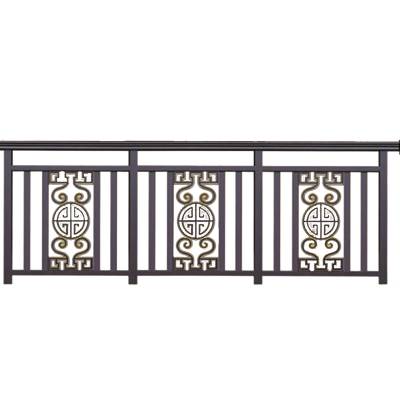 Aluminium Alloy Railing, Villa Estate Fence, Terrace Handrail, Outdoor Rooftop Balcony Balustrade