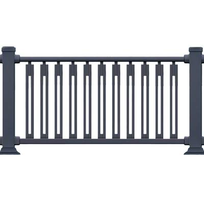 Chinese Style Aluminium Balcony Balustrade, Terrace and Stair Handrail, Outdoor Fence