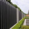 Picture of Minimalist Aluminium Garden Fence, European Style Villa Courtyard Railing and Boundary Barrier