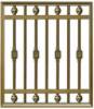 Picture of Welded Aluminium Security Window Guard, DIY Install, Outdoor Child Safety Fence