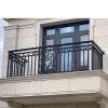 Picture of Zinc Steel Wrought Iron Style Balcony Railing, Indoor and Outdoor Loft Balustrade, Minimalist Rust-Proof Home Fence