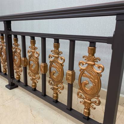 Picture of Aluminium Alloy Balustrade and Stair Handrail for Balcony, Villa Fence, Indoor and Outdoor Assembly