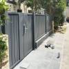 Picture of Villa Courtyard Garden Fence, Minimalist Galvanised Steel and Aluminium Fencing