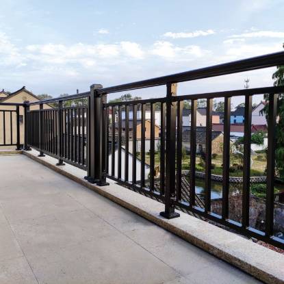 Picture of Aluminium Alloy Villa Balcony Railing, Wrought Iron, Zinc Steel and Stainless Steel Stair Handrail