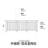 Picture of Aluminium Alloy Villa Balcony Railing, Wrought Iron, Zinc Steel and Stainless Steel Stair Handrail