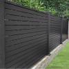 Picture of Horizontal Slat Aluminium Fence, Villa Perimeter Fencing and Garden Aluminium Railing