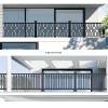 Picture of Chinese Style Outdoor Aluminium Alloy Balcony Railing, Villa Estate Garden Aluminium Barrier Fence