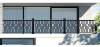 Picture of Chinese Style Outdoor Aluminium Alloy Balcony Railing, Villa Estate Garden Aluminium Barrier Fence