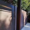 Picture of Villa Garden Aluminium Slat Fence Panel, Durable Wrought Aluminium Courtyard Fencing