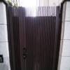 Picture of Villa Garden Aluminium Slat Fence Panel, Durable Wrought Aluminium Courtyard Fencing