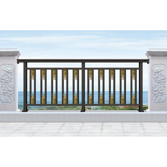 Picture of Chinese Style Aluminium Balcony Balustrade and Outdoor Garden Fence for Villa