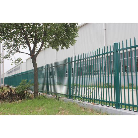 Picture of Zinc Steel Factory Fence, Aluminium Alloy Boundary Wall, Villa Courtyard Wrought Iron Style Outdoor Railing