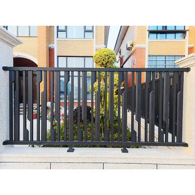 Aluminium Alloy Outdoor Terrace Fence and Handrail, Villa Courtyard Railing, Garden Barrier Fence