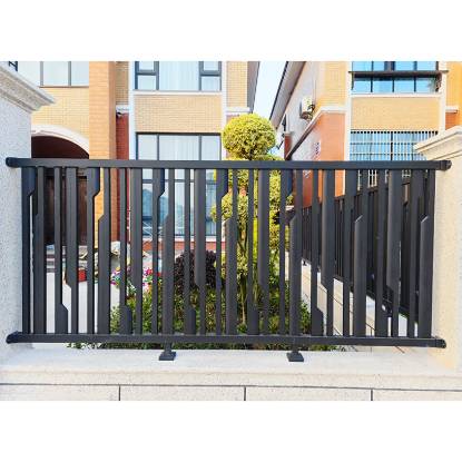 Picture of Aluminium Alloy Outdoor Terrace Fence and Handrail, Villa Courtyard Railing, Garden Barrier Fence