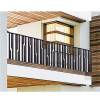 Picture of Aluminium Alloy Outdoor Terrace Fence and Handrail, Villa Courtyard Railing, Garden Barrier Fence