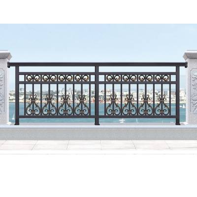 Outdoor Villa Courtyard Aluminium Alloy Balcony Railing, Home Terrace Guard Rail