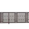 Picture of Zinc Steel Balcony Balustrade, Rust-Proof Wrought Iron Style Outdoor Fence, Modern