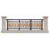 Picture of Premium Aluminium Balcony Railing, Fluorocarbon Paint Villa Fence, Outdoor Terrace Handrail