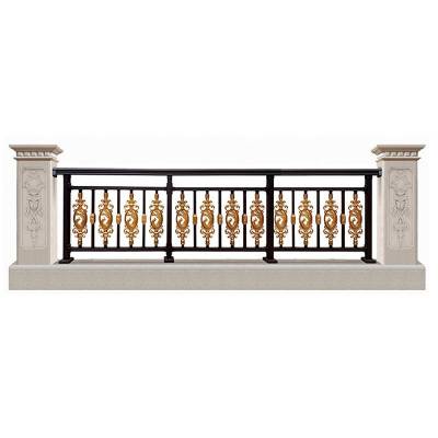 Premium Aluminium Balcony Railing, Fluorocarbon Paint Villa Fence, Outdoor Terrace Handrail