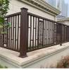 Picture of Zinc Steel Balcony Balustrade, Rust-Proof Wrought Iron Style Outdoor Fence, Modern