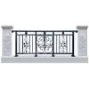 Picture of Outdoor Aluminium and Zinc Steel Security Fence, Wrought Iron Style Villa Garden Fencing