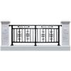 Picture of Outdoor Aluminium and Zinc Steel Security Fence, Wrought Iron Style Villa Garden Fencing
