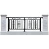 Picture of Outdoor Aluminium and Zinc Steel Security Fence, Wrought Iron Style Villa Garden Fencing