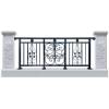 Picture of Outdoor Aluminium and Zinc Steel Security Fence, Wrought Iron Style Villa Garden Fencing