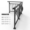 Picture of Galvanised Steel Curved Outdoor Terrace Balustrade and Handrail, Rust-Proof Iron Art Fence