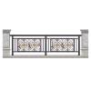 Picture of Simple European Style Aluminium Alloy Terrace Fence, Premium Villa Outdoor Balcony and Courtyard Fence