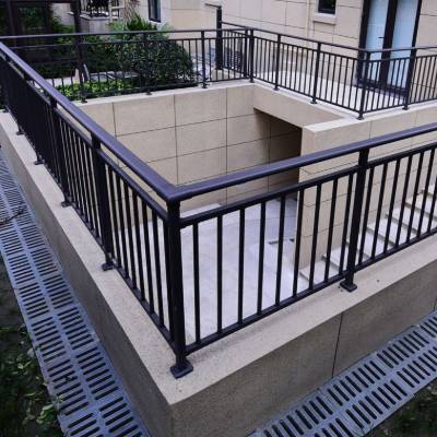 Aluminium Alloy Balcony Railing, Wrought Iron, Zinc Steel and Stainless Steel Stair Handrail, Outdoor Fence