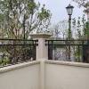 Picture of Zinc Steel Balcony Balustrade and Garden Fence, European Style Wrought Iron Look