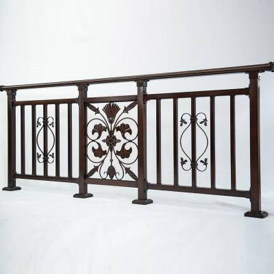 Wrought Iron and Aluminium Balustrade, Indoor and Outdoor Fence, Aluminium Alloy Balcony Handrail