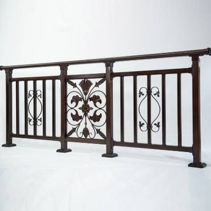 Picture of Wrought Iron and Aluminium Balustrade, Indoor and Outdoor Fence, Aluminium Alloy Balcony Handrail
